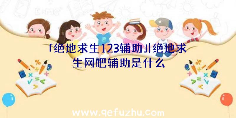「绝地求生123辅助」|绝地求生网吧辅助是什么